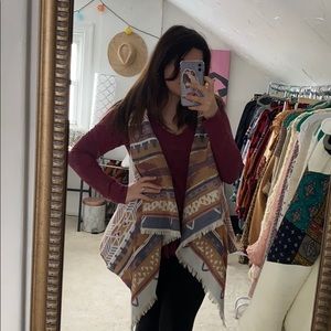 Francescas Hooded Poncho